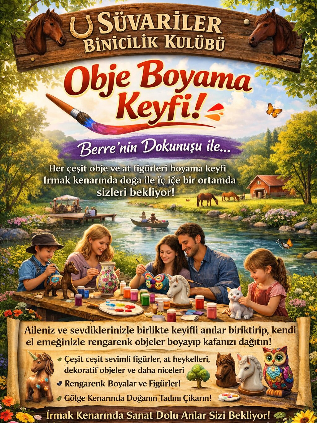 Obje Boyama Etkinliği